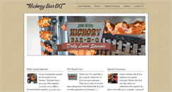 Desktop Screenshot of hickorybarbq.com